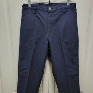 Workrite HRC 1 Nomex IIIA FR Work Pants Straight Fit Flat Front Navy Size 32/30